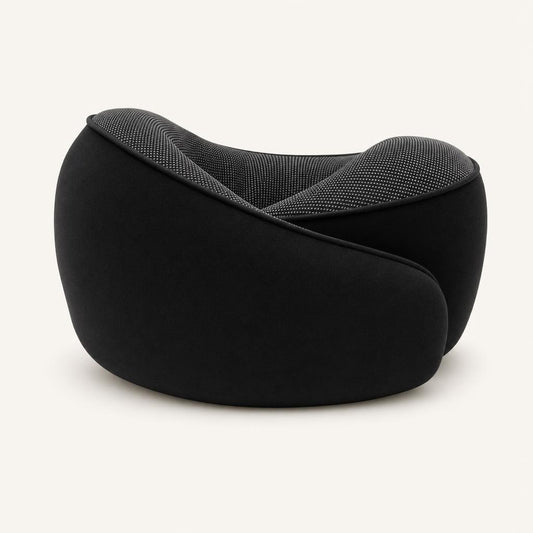 Almohada de viaje Voya en negro